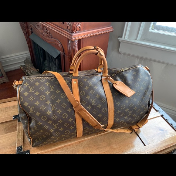 Louis Vuitton Other - Louis Vuitton Bandouliere keepall 55 Travel Bag.